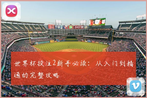 世界杯投注2新手必读：从入门到精通的完整攻略